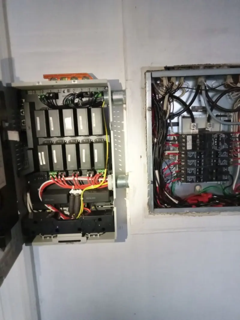 Electrical panel upgrade completed for Ring Doorbell Installation in Hazel Dell